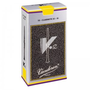 Vandoren V12 Bb Clarinet Reeds, (Box 10) Strength 3